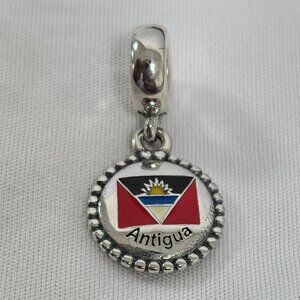 Pandora Antigua Exclusive Charm Pendant, S925 Silver Jewelry